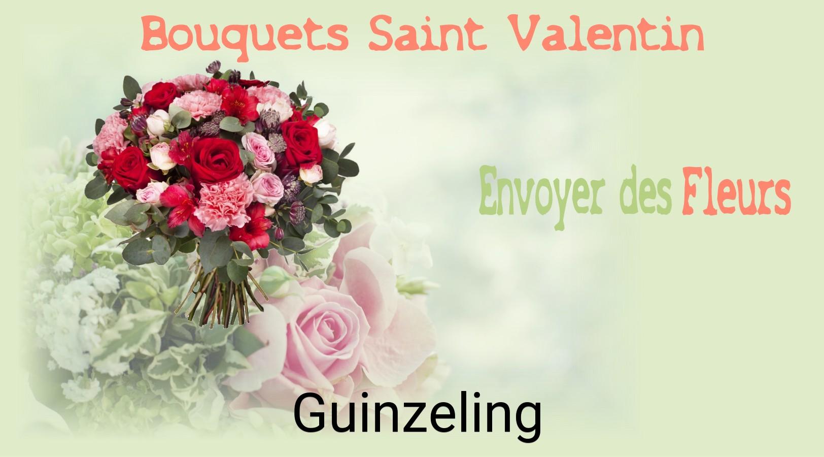 Roses de Saint-Valentin livrées à Guinzeling